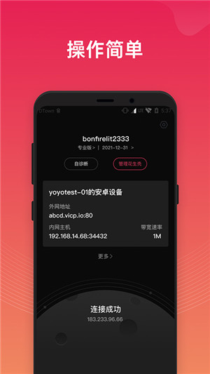 贝锐花生壳内网穿透版软件功能