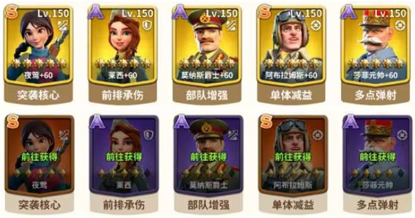 我的战争新手阵容攻略截图3