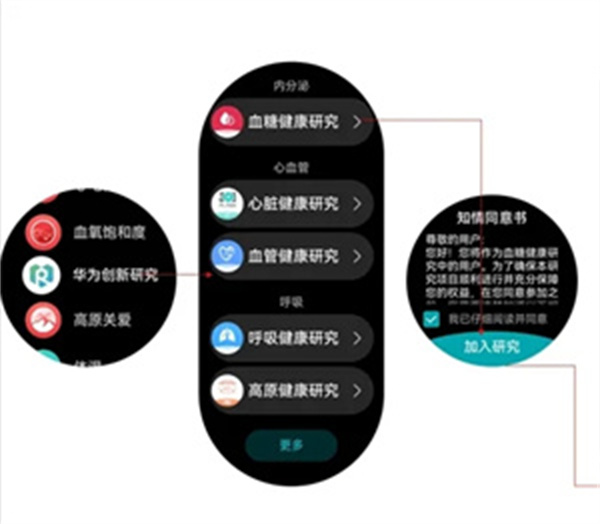 华为创新研究app血糖健康研究使用教程1
