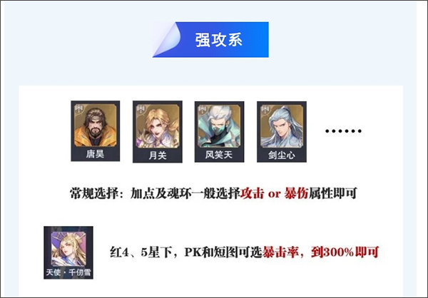 魂环属性及魂师加点选择分析1