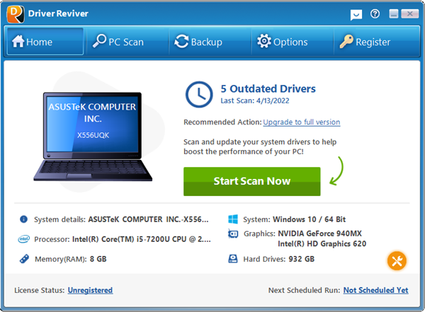 Driver Reviver破解汉化中文版下载截图1