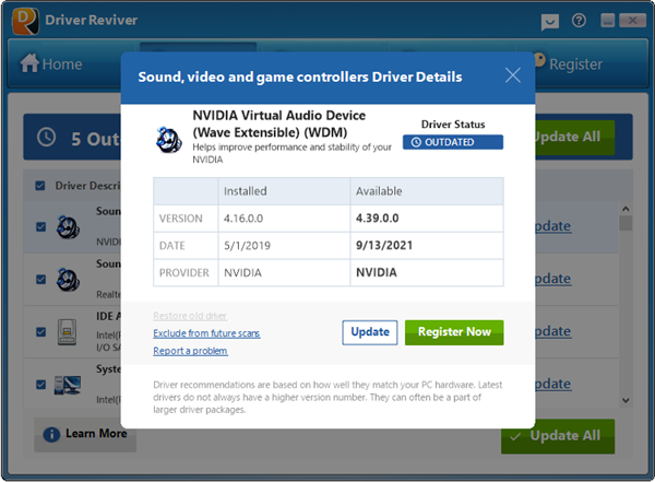 Driver Reviver破解汉化中文版下载截图4