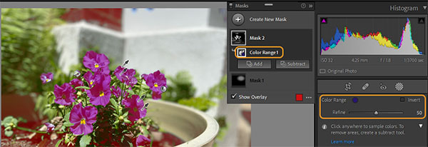 Lightroom Classic最新版2023怎么在照片中创建蒙版截图5