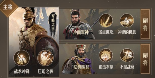 重返帝国阵容搭配攻略1