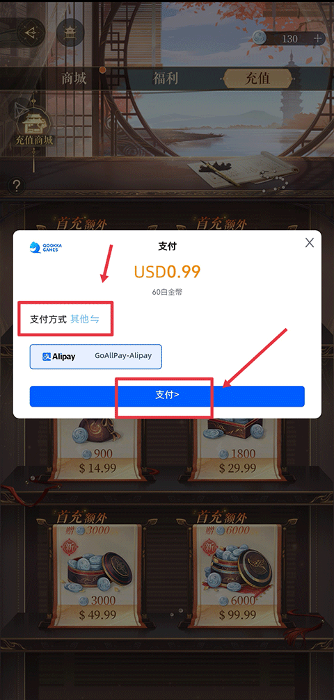 充值方式介绍截图3