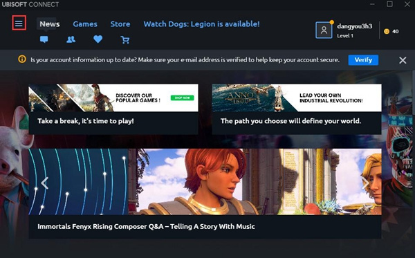 Ubisoft Connect怎么设置中文