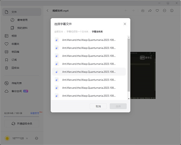 CloudDrive官方版怎么添加字幕