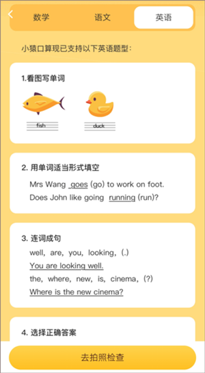 支持题型截图3