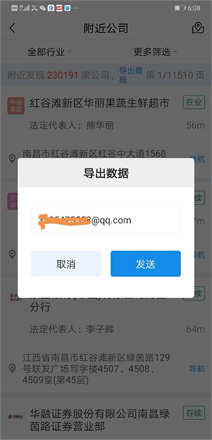 查询详细并导出教程截图3