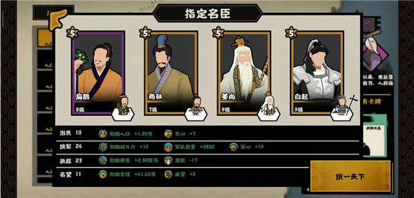 开局名臣搭配推荐截图3