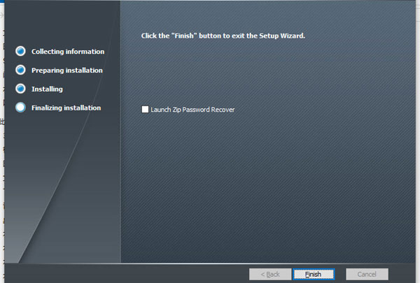 Zip Password Recovery免注册版安装步骤2