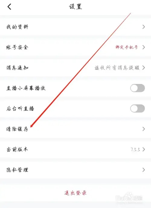 翡翠视频纯净版怎么清除缓存3