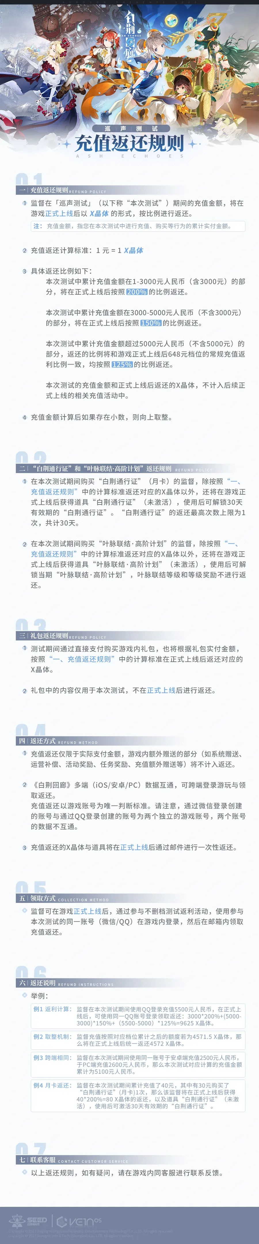 白荆回廊充值返利查询
