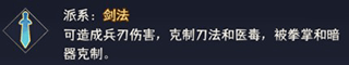 武道神尊武功派系介绍1