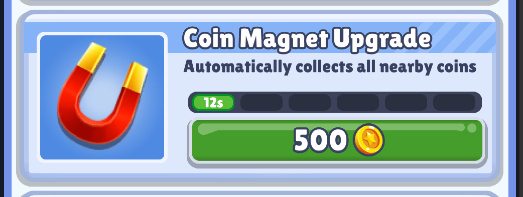 磁铁(Coin Magnet Upgrade)