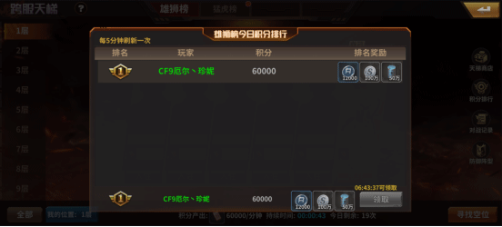 跨服天梯攻略截图3