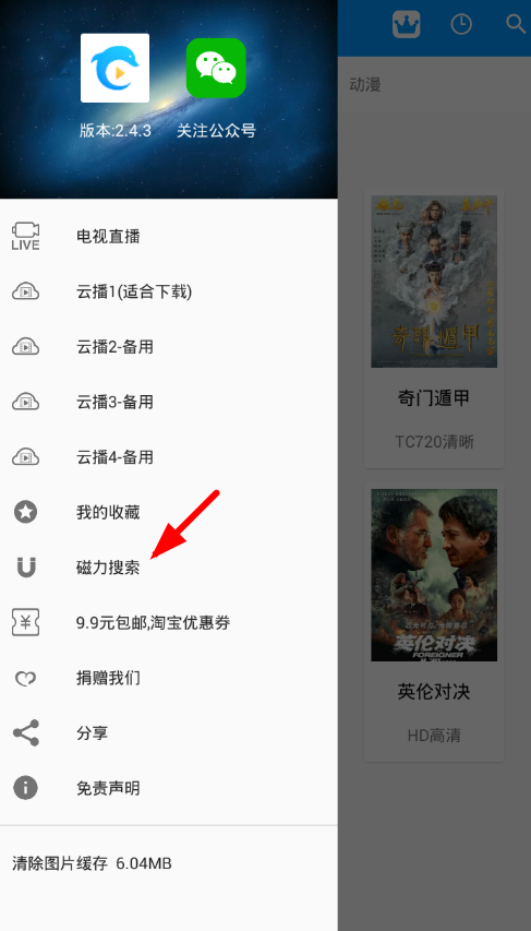 怎么搜索磁力链接截图2