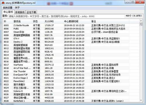 Pcstory蘑菇下载器免费不限速版 第2张图片