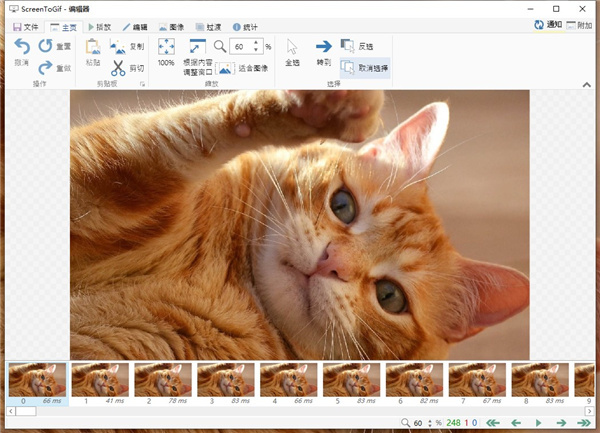 ScreenToGIF最新版如何对录制内容进行编辑