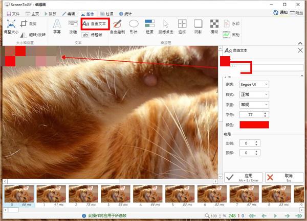 ScreenToGIF最新版如何对录制内容进行编辑