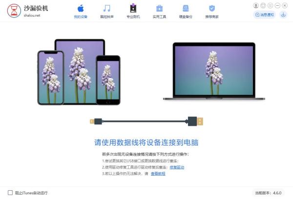 鲨漏验机电脑版使用方法1