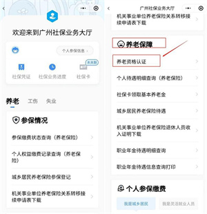 社保养老资格认证流程截图3