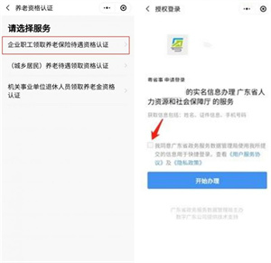 社保养老资格认证流程截图4