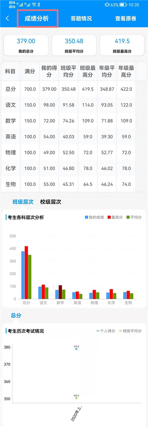考试报告查看教程截图2