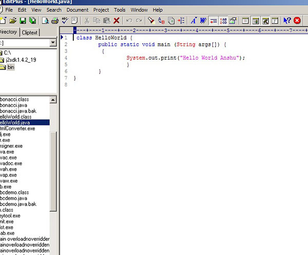 EditPlus最新版怎么运行JAVA