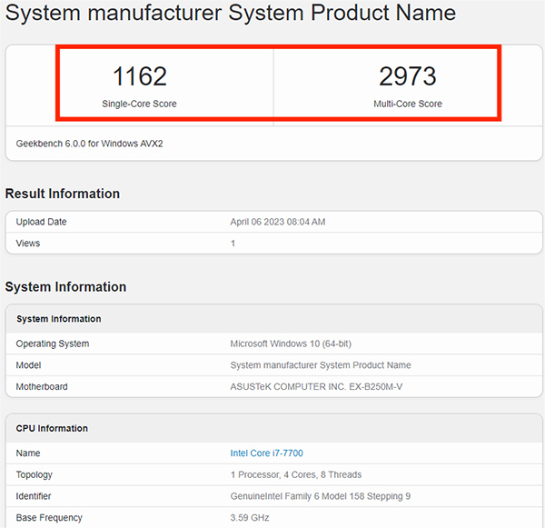 Geekbench6破解版使用教程3