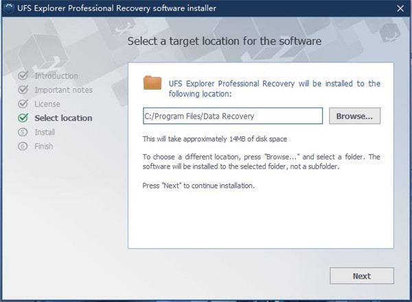 UFS Explorer Professional Recovery安装教程3