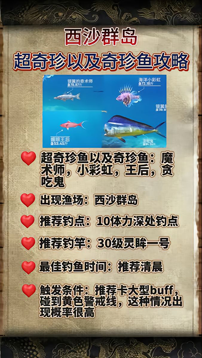西沙群岛典藏神兽鱼攻略截图1