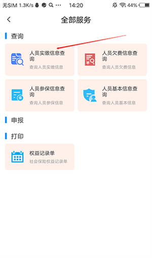 查询人员实缴信息教程截图2