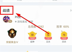 掌上英雄联盟电脑版桌面查询别人的战绩