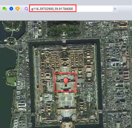 怎么输入经纬度搜索地理位置