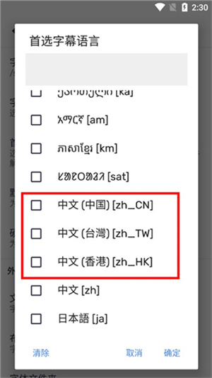 怎样设置中文字幕截图4