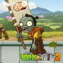旗帜武士僵尸