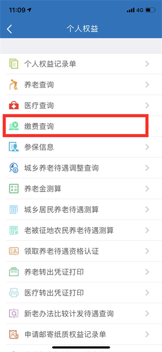 怎么查询缴费记录2