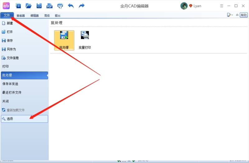 金舟CAD编辑器如何设置动态输入截图1
