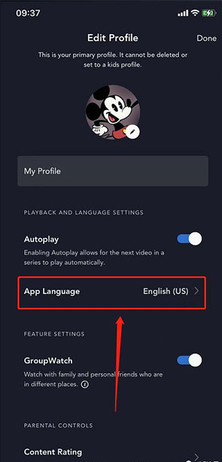 设置中文截图4