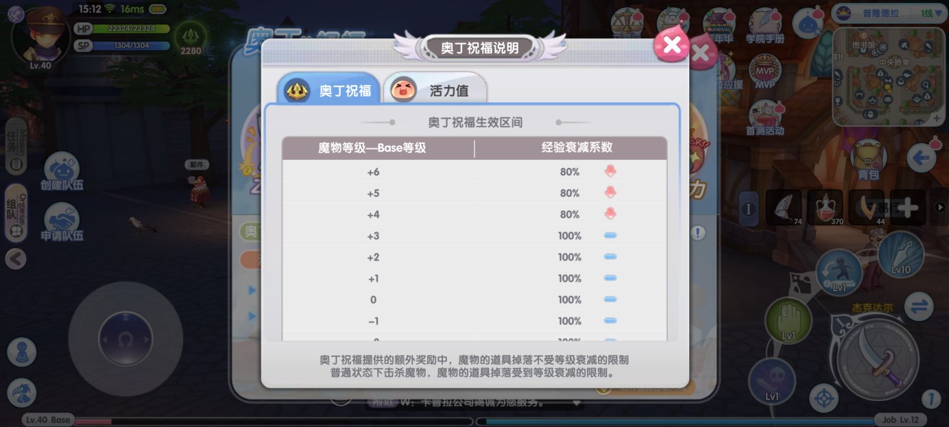 高效练级攻略:奥丁的祝福详解5