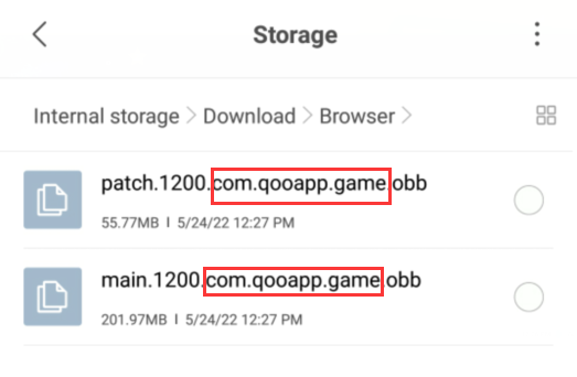 Qooapp国内直连版如何安装含有数据包的游戏?1