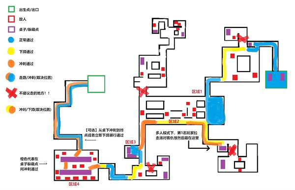 派对房地图通关技巧
