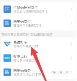 免密支付在哪里关闭截图2