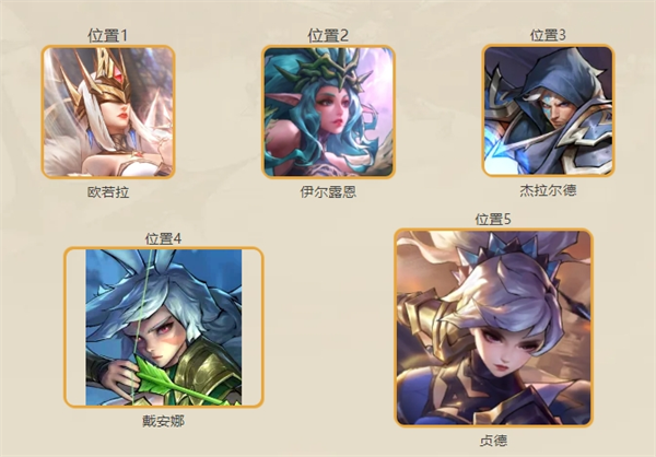 阵容搭配截图1
