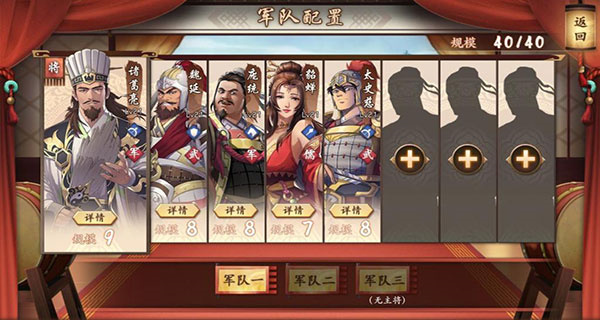 前期阵容