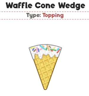 华夫蛋筒（Waffle Cone Wedge）截图