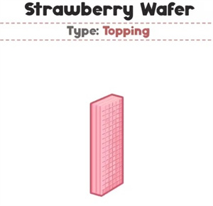 草莓威化饼干（Strawberry Wafer）截图