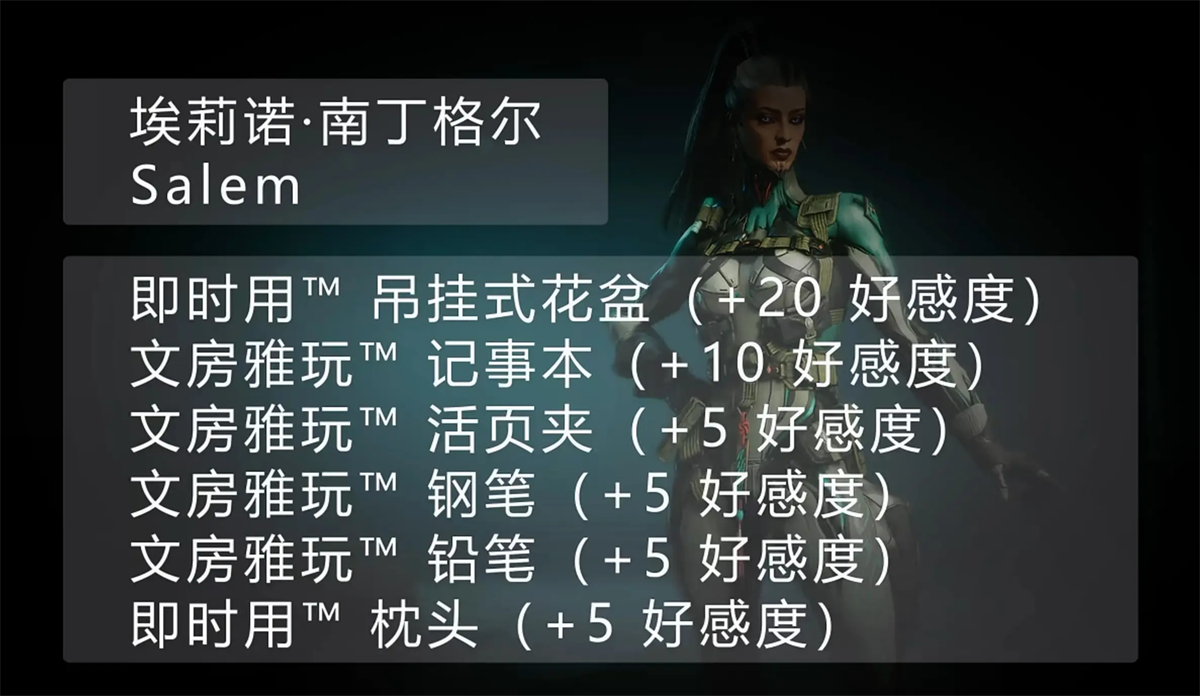送礼攻略截图2