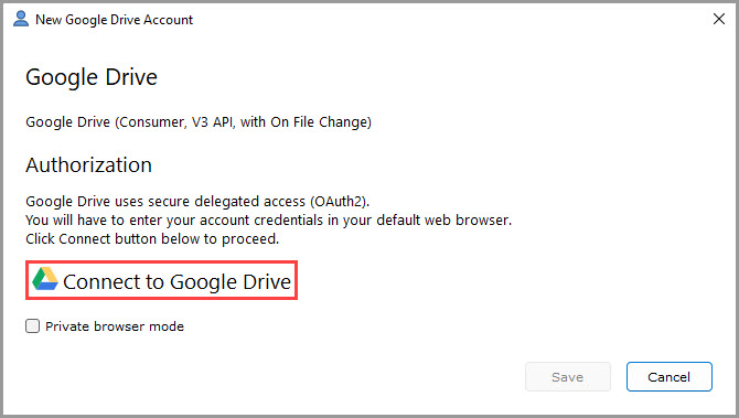 支持 Google Drive 备份/同步5